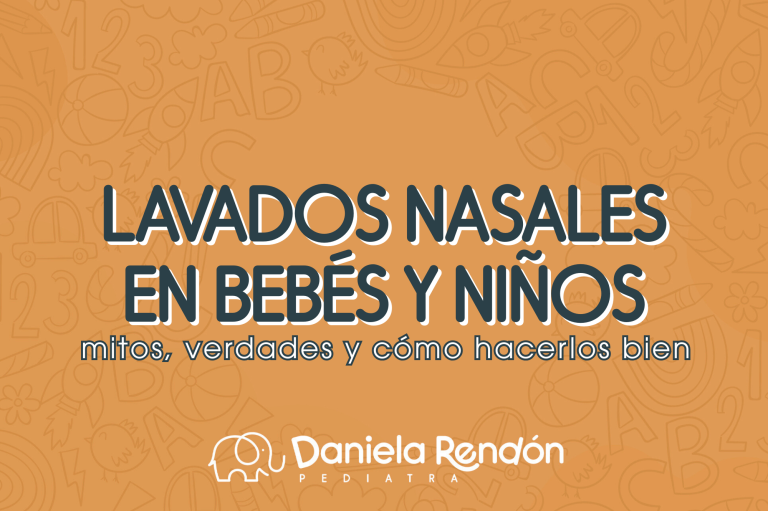 Lavados nasales en bebés y niños: mitos, verdades y cómo hacerlos bien