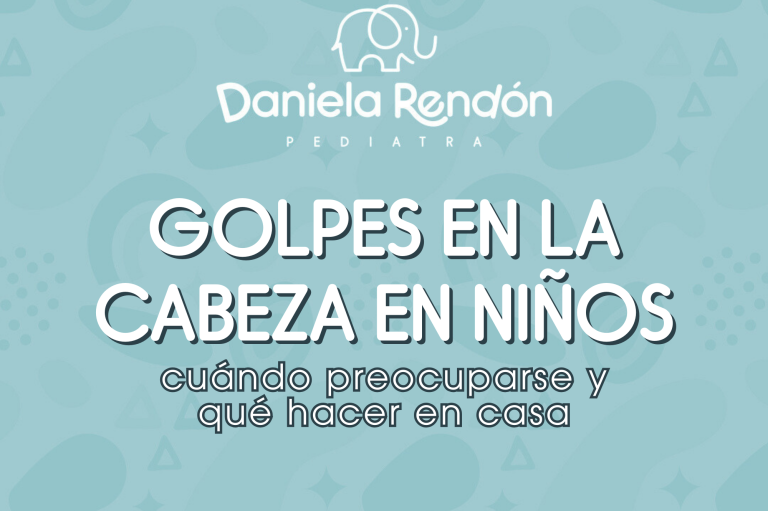 Golpes en la cabeza en niños: cuándo preocuparse y qué hacer en casa